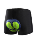 Shorts de Ciclismo Bermuda com Almofada em Gel 5D