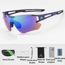 Óculos de Ciclismo RockBros com Lentes Fotocromáticas UV400 para Homens e Mulheres
