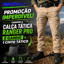 Calça Tática Ranger Pro™ com Cinto Tático Grátis