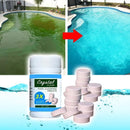 Cápsulas de Limpeza e Clareamento para Piscinas - Pastilhas Antiverde