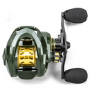 Carretilha de Pesca Titan Pro com 14 Rolamentos e Sistema Anti Cabeleira