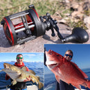 Carretilha de Pesca de Alto Perfil - 25kg de Drag Máximo, 3+1 Rolamentos - Sougayilang