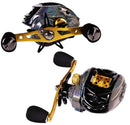 Carretilha de Pesca Profissional Snake com Drag de 10Kg e 19 Rolamentos