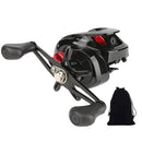 Carretilha de Pesca Profissional GLS AS200 - Ultra Leve com Drag de 8kg