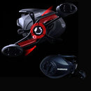 Carretilha de Pesca Profissional GLS AS200 - Ultra Leve com Drag de 8kg