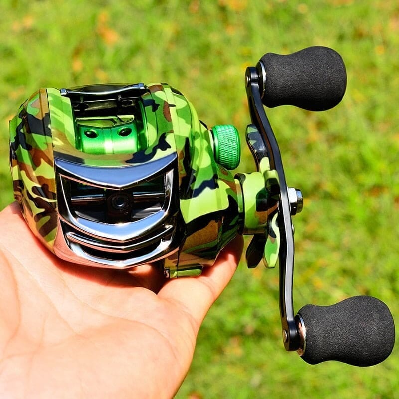 Carretilha de Pesca com 19 Rolamentos e Capacidade de Drag de 10Kg