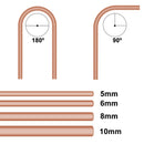 Ferramenta Manual Dobradora de Tubos 4 em 1 – Ideal para Dobrar Tubos de 5mm, 6mm, 8mm e 10mm até 180°