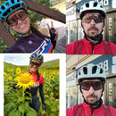 Óculos de Ciclismo RockBros com Lentes Fotocromáticas UV400 para Homens e Mulheres