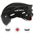 Cairbull Capacete de Ciclismo Unissex com Luz Traseira e Viseira Magnética