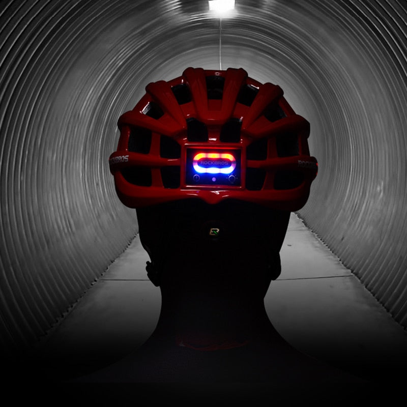 Capacete de Ciclismo RockBros com Lanterna Profissional para Homens e Mulheres