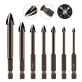 Conjunto de 7 Brocas Indestrutíveis Universal Max Drill