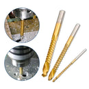 Conjunto Completo de 6 Brocas Escalonadas em Titânio