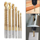 Conjunto Completo de Brocas Diamond com 6 Peças