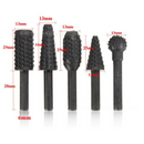 Conjunto Completo de Brocas Rotativas - 5 Peças