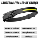 Lanterna de Cabeça Recarregável USB com Sensor Inteligente - LightVision