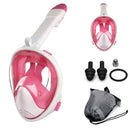 Máscara de Snorkel com Suporte Integrado para Câmera GoPro