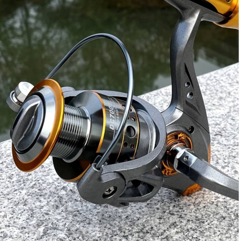 Carretilha de Pesca Profissional com Drag de 12Kg e 13 Rolamentos