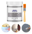 Selante Impermeável Invisível 500g com Pincel – Revestimento Transparente Anti-Vazamento para Banheiros, Telhados e Paredes
