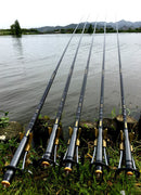 Ultra Leve Vara de Pesca Telescópica em Fibra de Carbono