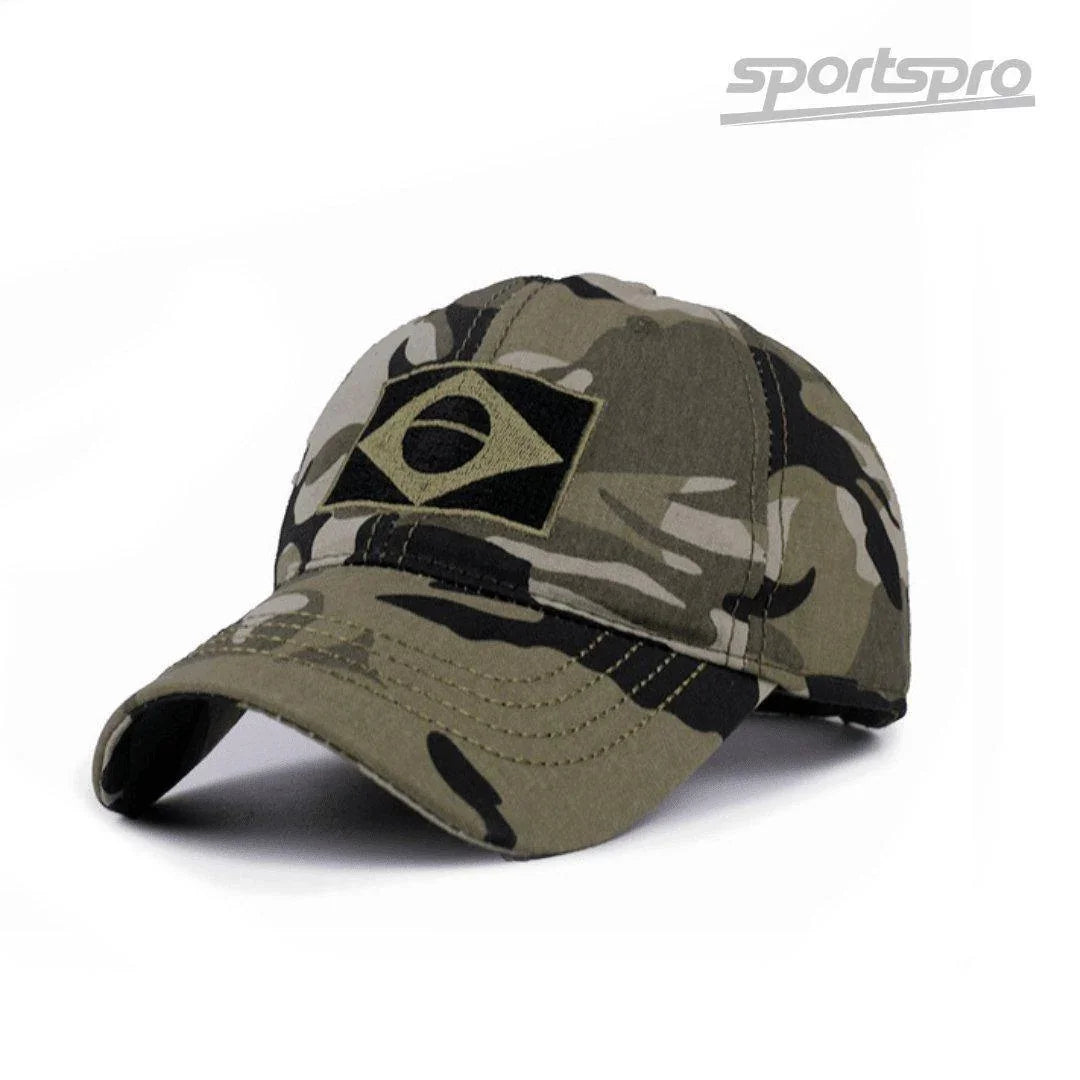 Boné Tático Pro™ Brasil Army