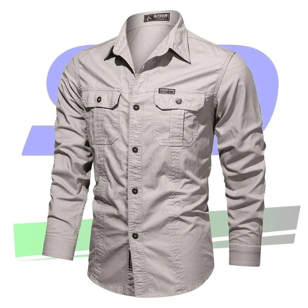 "Camisa Tática Pro™ - Manga Longa" can be rewritten as "Camisa Tática Pro™ - Manga Longa Premium".
