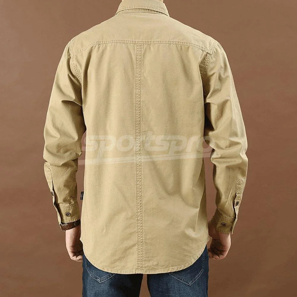 "Camisa Tática Pro™ - Manga Longa" can be rewritten as "Camisa Tática Pro™ - Manga Longa Premium".