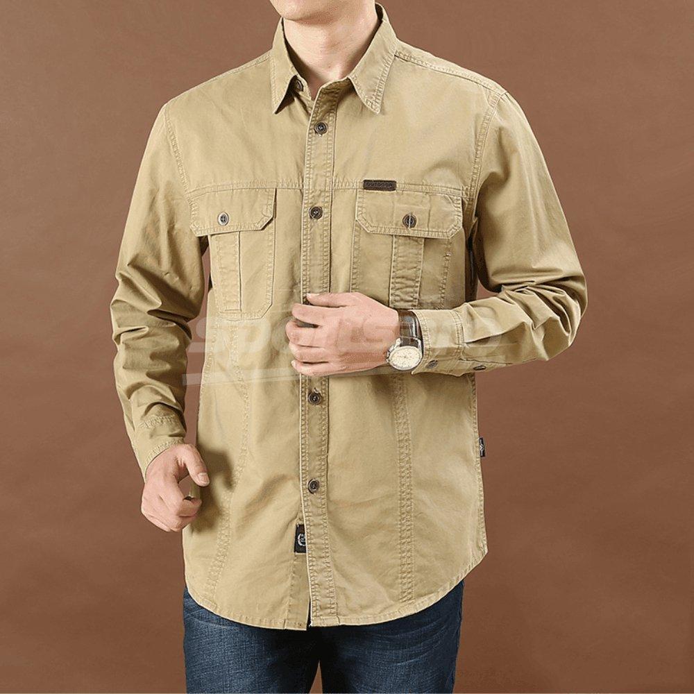 "Camisa Tática Pro™ - Manga Longa" can be rewritten as "Camisa Tática Pro™ - Manga Longa Premium".