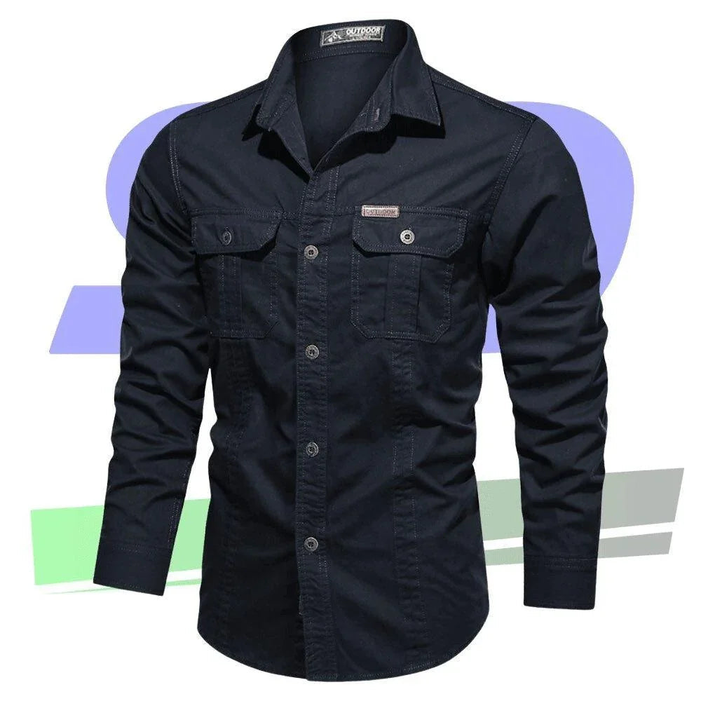 "Camisa Tática Pro™ - Manga Longa" can be rewritten as "Camisa Tática Pro™ - Manga Longa Premium".