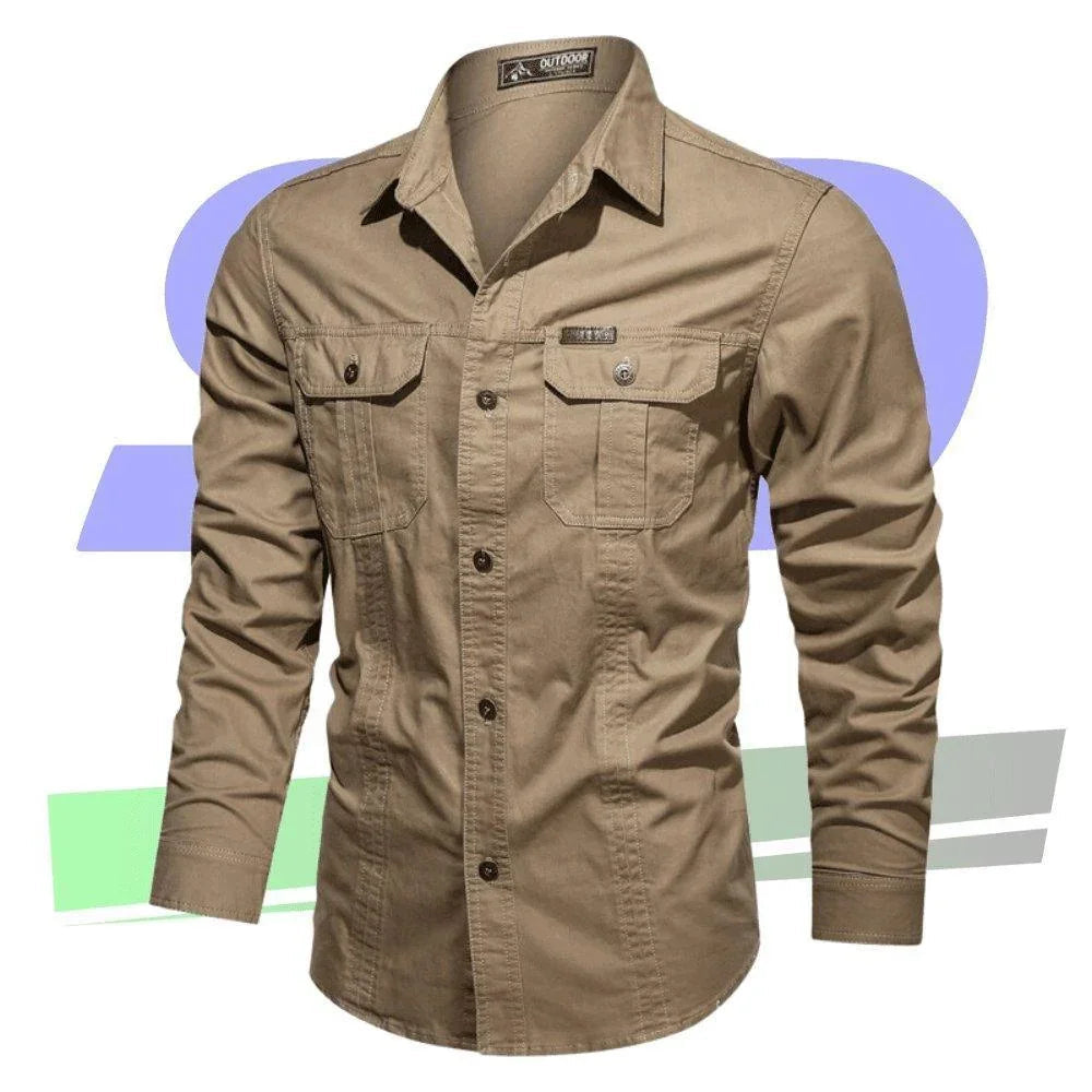 "Camisa Tática Pro™ - Manga Longa" can be rewritten as "Camisa Tática Pro™ - Manga Longa Premium".