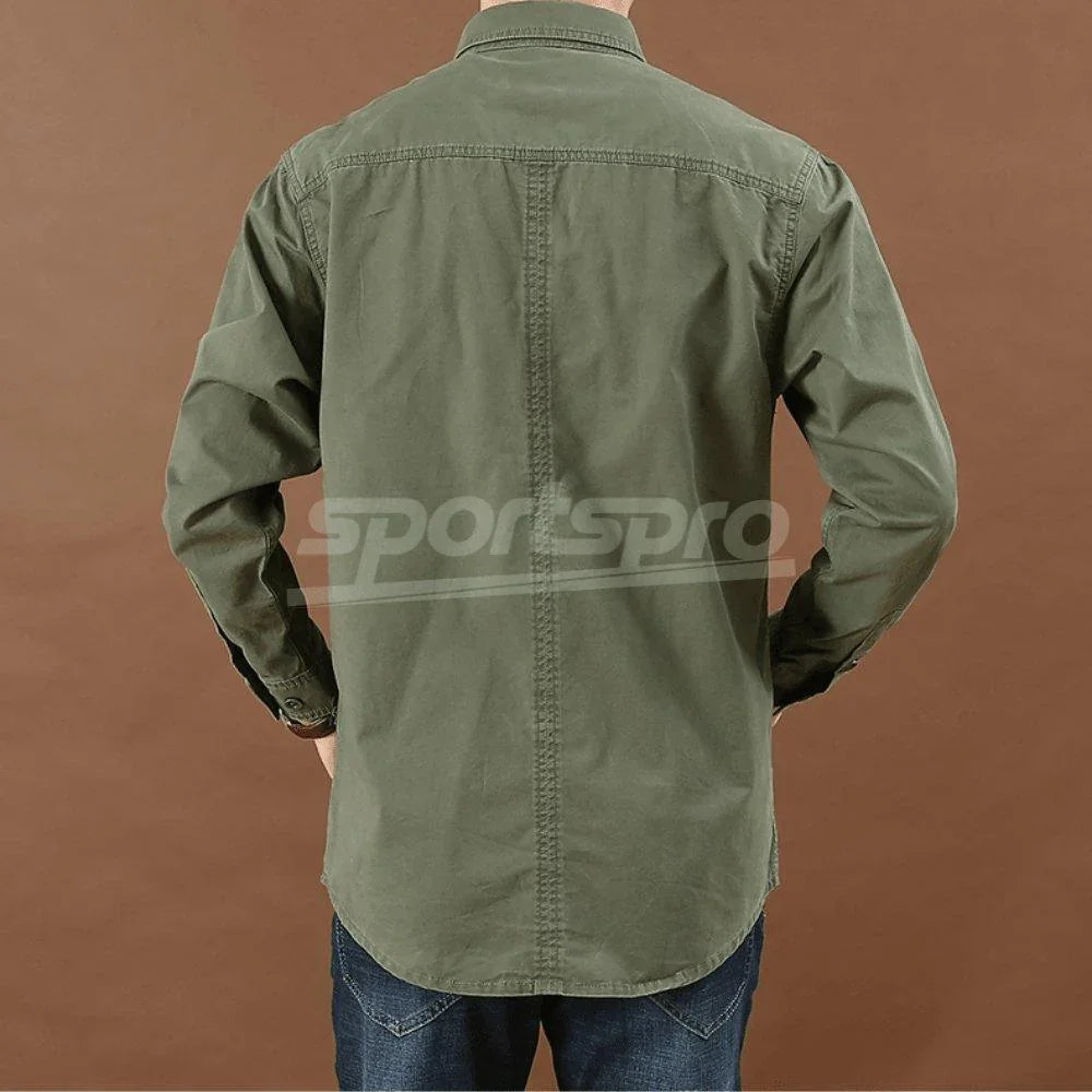 "Camisa Tática Pro™ - Manga Longa" can be rewritten as "Camisa Tática Pro™ - Manga Longa Premium".