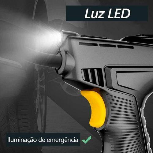 Calibrador Digital de Pneus com 3 Bicos Variados - AirPistol