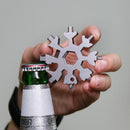 Multifunctional Snowflake Key Tool 18-in-1