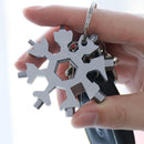 Multifunctional Snowflake Key Tool 18-in-1