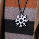 Multifunctional Snowflake Key Tool 18-in-1