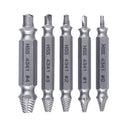 Conjunto Completo de 5 Brocas Extratoras de Parafuso Ultra Resistentes