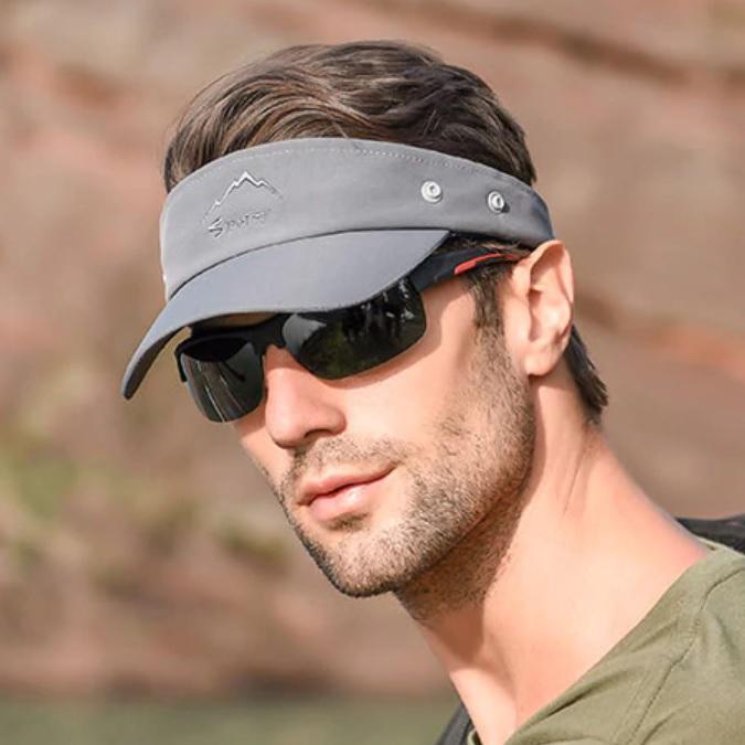 Boné Multifuncional para Pesca com Proteção UV 4 em 1