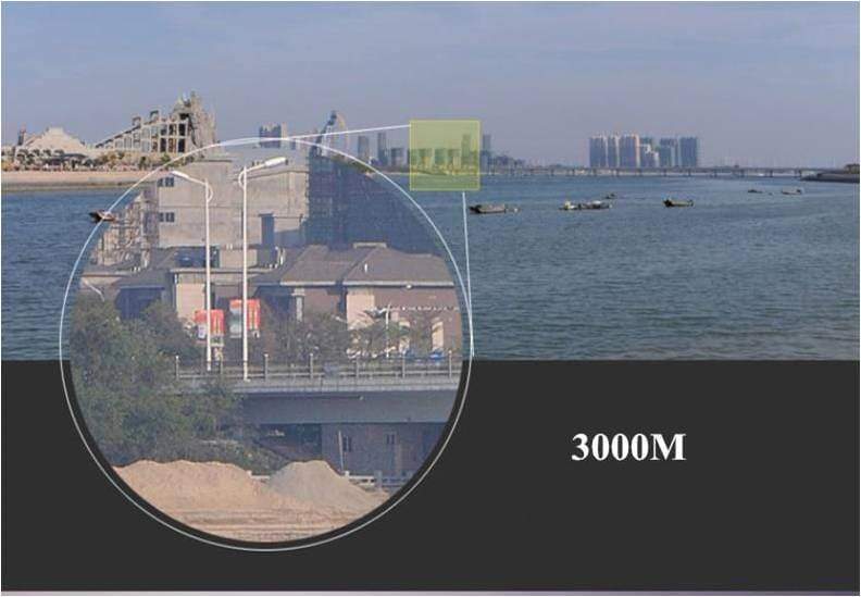 Binóculos Profissionais 60x60 - Alcance de até 10 km